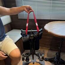 The Diamond-Shaped Widened Adjustable Shoulder Strap Is Detachable