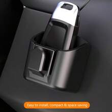 1pc Reusable Adhesive Dashboard Key Storage Box, Non-Slip Dashboard Organizer Box, Car Storage & Organization Accessory, Compact Tidy Box - Car Key Storage Box - View 4