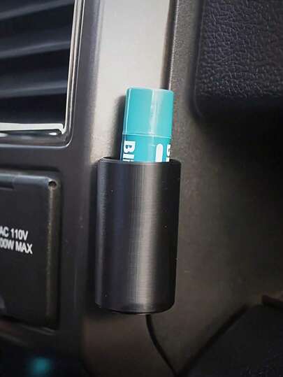 2pcs/1cp Car Lip Balm Holder, Portable Lipstick Organizer, No-Drill Lip Gloss Organizer, For Storing Cosmetics, Accessories, Pens, And Slim Fragrance Diffusers. Suitable For Cars, Desktops, And Vanities. A Must-Have For Organizing Car Accessories And Storing Valuables.