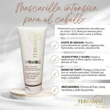 Mascarilla Capilar intensiva Terramar con Argan,Macadamia y Algas- Hidratacion y Anti Frizz 200g - Coconut - Ver 2