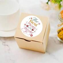 96pcs Colorful Floral "World's Best Mom" Stickers, 1.8 Inch Round Stickers, Suitable For Cards, Gift Bags, Boxes, Invitations - Perfect Gift For Mom, English Language Universal Labels - Multicolor - View 5