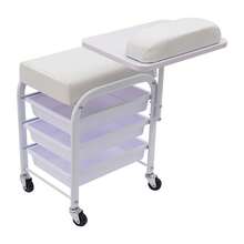 Sgabelli per salone e spa - Bianco - Visualizzare 5