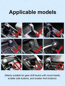 Fun Quote Shift Knob Hoodie, Stretchable Knit Car Shifter Cover, Graffiti Graphic Manual Gear Accessory