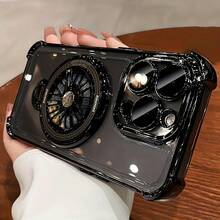 New Generation Anti-Stress Phone Case Compatible With IPhone 16e 16 15 14 13 12 11 Plus, Couples Phone Case Compatible With Iphone 17 Pro Max, Suitable As A Gift For Family, Friends, Girlfriends And Sisters - Black - View 4