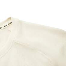 Li-Ning Men's Reflective Seamless T-Shirt, Antibacterial Quick-Dry Breathable Sports Running Top, ATSV085 - Beige - View 7