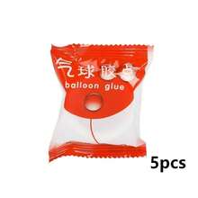 100/500个透明气球胶点（每卷100个圆形胶点），可移除双面胶带，适用于节日、婚礼和派对装饰 - 彩色 - 查看 12