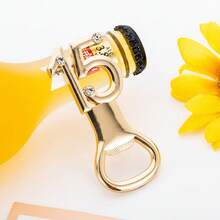 Golden 15 Bottle Openers, Suitable For 15th Birthday Gifts, Birthday Parties, Anniversary Gifts, Wedding Souvenirs, Valentine's Day Gifts, Kitchen And Bar Supplies, Party Gifts - Gold - View 2