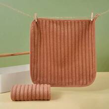 5 Stücke ultra-weiche, schnell trocknende Handtücher - hochabsorbierend, hautfreundlicher Korallenfleece, vielseitig einsetzbar 30 x 30 cm, geeignet für Küche, Bad, Esszimmer, Outdoor - Verschiedenfarbig - Übersicht 15