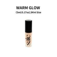 Saie Glowy Super Gel Lightweight Dewy Multipurpose Illuminator - Luminizer + Makeup Primer For Glowing Skin - Enriched With Vitamin C + Hydrating Squalane Oil -Warmglow- Universal Soft Warm Gold-5ml / 0.17 Oz ,Mini Travel Size-Halloween Makeup - 暖光 - 查看 7