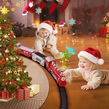 TendenciaJuego De Juguetes De Tren De Vapor Para Niños De NavidadCalidad premium - 1 - Ver 8