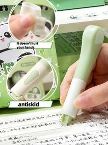 1 Rolle/3 Rollen/6 Rollen süße Wasserspitzmaus Korrekturband, Wasserspitzmaus/Astronaut/Panda/Regenbogen Pony Cartoon Charakter Luxus Hochkapazität Glatte Korrekturband, geeignet für Schreiben, zufällige Farbe gesendet, kompakt und tragbar, Korrekturband Länge wählbar, (1 Packung 3 Rollen) selbst aufzukleben, sauber und nahtlos, geeignet für Schule, Zeichnen, Studenten, Bürobedarf, Schulsachen, Schulanfang Saison. - Verschiedenfarbig - Übersicht 4