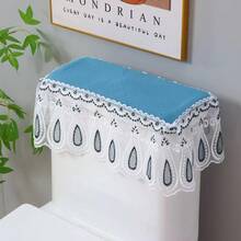 马桶水箱盖，通用马桶水箱盖布，浴室马桶水箱罩 - 彩色 - 查看 4