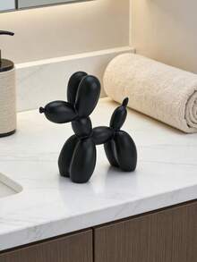 Tượng chó bằng bóng bay dễ thương, đồ trang trí bàn làm việc, tượng động vật nhỏ hiện đại thủ công, đồ trang trí nhà cửa. - Nhiều màu - Xem 11