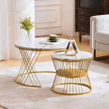 Coffee Tables - White PU - View 7