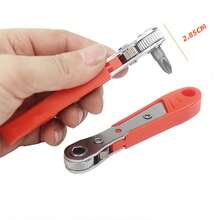 36-Tooth Ratchet Screwdriver, Narrow Small Space Crevice Repair Operation Bit Socket L-Shaped Wrench - Multicolor - View 3