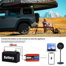 6000W Solar System Complete Kit 12V To 110V/220V 100A Controller 300W Panel Off-Grid Inverter System For Home/Camping Backup - SEP-12K-d6000 - View 13