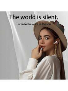 New Air4 Wireless In - Ear Earbuds With Ultra - Long Battery Life & High - Fidelity Sound 8 In 1 Wireless Earbuds ANC Active Noise Cancelling(-36db)In-Ear Earphones With Charging 33H Playtime 360 Hi-Fi Stereo Waterproof Headphones Android Phone/ AlRP0DS Pro IOS Laptops 1:1 Clone - Air4主動降噪版 - 查看 6