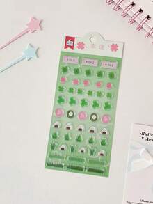 Cute 3D Stickers - Light-Colored Design, Ideal For Decorating Phone Cases And Notebooks, Perfect For DIY Projects, Making Fun Stickers, Expanding Diaries And Planners, 3D Embossed Stickers, Diary Stickers, Decorative Stickers And Stationery Stickers. - Multicolor - View 7