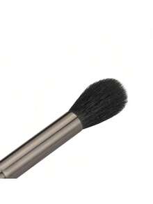 Eye Socket Nose Shadow Eye Contour Slanted Eyebrow Shadow Makeup Brush Soft Natural XGF Goat Hair Brush Flame Shape Makeup Brush Tool - Black - View 11