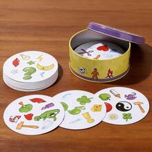 Juego de cartas clásico de emparejamiento | Juego de cartas | Juvenil | 2-8 jugadores | Tiempo de juego promedio: 15 minutos - Mostaza Amarilla - Ver 3