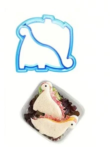 1个/4个/8个装动物卡通三明治模具吐司切割器便当模具DIY面包模具切割器 - 彩色 - 查看 5