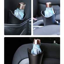 1pc Car Umbrella Storage Bucket, Trash Can, Umbrella Holder, Multi-Functional Creative Umbrella Storage Container For Home Use,Beach,Summer,Vacation,Holiday,Travel Essential,Going Out Tops,Household Items,Kitchen Decor,Household Items,Cute Stuff,Wedding,Y2k,Party - Multicolor - View 3
