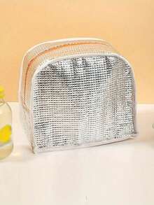 1个卡通3D保温便当袋，外出旅行保温午餐盒收纳袋，铝膜加厚便携保温袋，保冷收纳袋，旅行餐盒袋，保温保冷，内衬加厚保温铝箔，水油不渗入，擦拭即可清洁。 - 彩色 - 查看 3