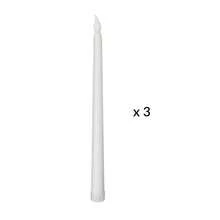 1-12支装LED无焰闪烁蜡烛，电池供电LED锥形闪烁蜡烛，无焰LED电子蜡烛，逼真蜡烛，适用于婚礼装饰、派对、餐桌、家居、房间、圣诞节、感恩节、万圣节装饰