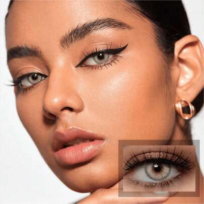 This 3D Little Devil Contact Lens Comes With A Cat Shaped Contact Lens Case, Detachable Tweezers, Portable Outdoor Daily Accessories, Holiday Gifts, Christmas Role-Playing Special Items, Makeup Parties, Christmas Themed Items, Suitable For Daily Wear, Holiday Gatherings, Role-Playing Makeup Balls, Selected Halloween Gifts, Props To Enhance The Christmas Atmosphere, Birthday And Holiday Gifts.  Casual    ABS