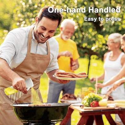 1pc Baking Accessory Suitable For Air Fryer, Baking, Grilling, Salad And Hair Care (Hand Wash Only), Modern Kitchen Utensil, Durable, Spray Bottle, Ideal For Grill Masters, Outdoor Grilling Spray Bottle, Compact And Portable, Suitable As Holiday Gift For Wife And Mother, Style And Color Sent Randomly