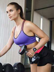 chinbersky 尼龙环形表带，兼容 Fitbit Versa 2、Fitbit Versa Lite、Fitbit Versa Band，柔软可调节透气替换表带，男女通用 - For Versa 2 - 查看 8