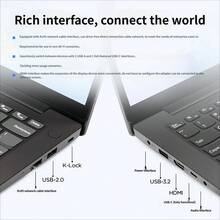 Lenovo ThinkPad聯想ThinkBook14+ 2025酷睿版可選V14 高效能輕薄設計女生商務辦公學生遊戲手提筆記型電腦 i5-13420H 16G 512G固態全高清護眼屏 全新升級 - 灰色 - 查看 7