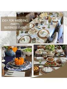 100pcs White Linen Texture Disposable Paper Napkins With Built-In Cutlery Pockets - Super Absorbent, Suitable For Weddings, Parties, Christmas Decorations, Christmas Napkins, Christmas Table Decor, Elegant Table Settings For Holidays And Special Events, Party Utensils, Refined Table Decor, Cutlery Pocket Design - White - View 3