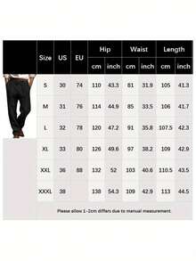 Men's Linen Pants Solid Color Pleated Mid Waist Straight Leg Casual Trousers With Pockets For Daily Office - 卡其 - 查看 11