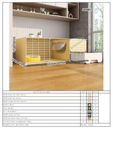 Easy Installation Small Cat Cage With Litter Box, Indoor Cat Villa For Living Room Home Use - Multicolor - View 17