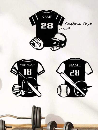 1 pieza Gorra de béisbol personalizada con tema de jugador de béisbol Decoración de pared de metal decorativo - Señalización personalizable única con nombre y número de jugador - Regalo de cumpleaños perfecto para decoración del hogar, entusiastas y fanáticos del béisbol, fanáticos de los deportes, regalo ideal de inauguración de la casa, silueta de adorno colgante de oficina deportiva - Decoración del hogar, decoración de pared, decoración de habitación, decoración de sala de estar, decoración de dormitorio, decoración de baño, decoración de cocina, decoración de la casa, regalos personalizados