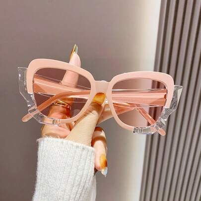 时尚独特的蝴蝶形女士眼镜，适合海滩、旅行、街头摄影、派对等场合，尽显青春活力。
