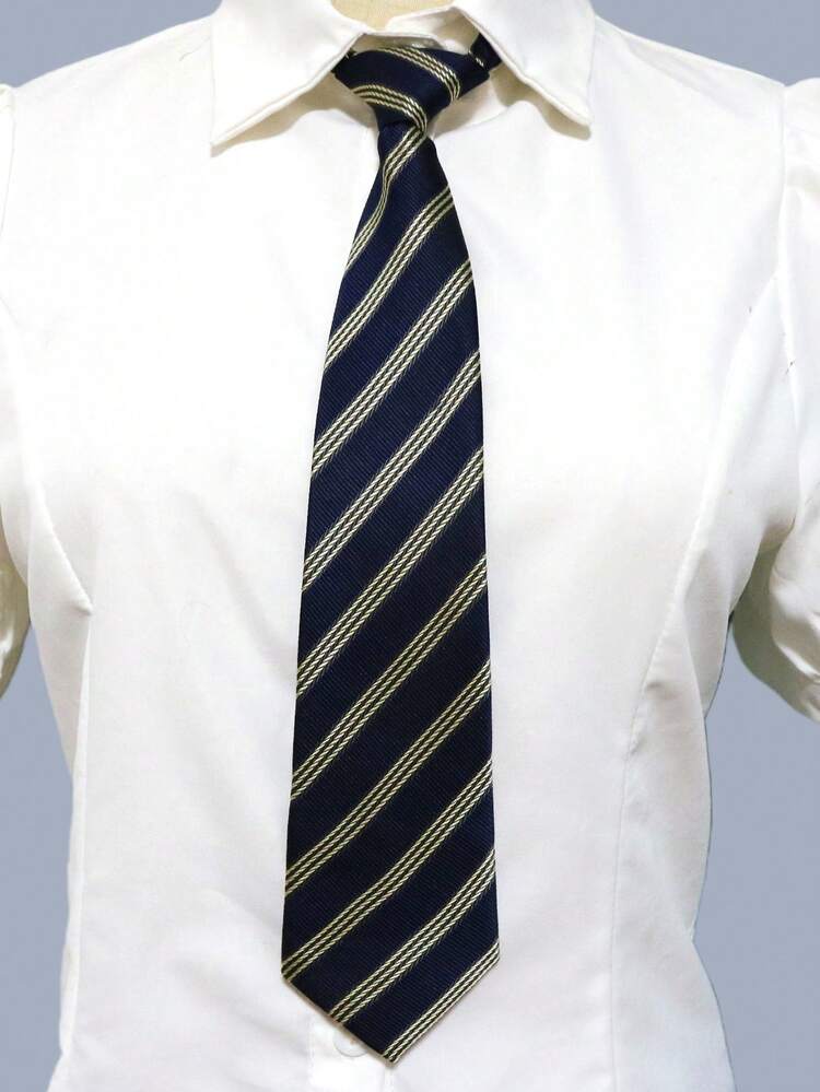 1 pieza Corbata holgada para mujer, adecuada para estilo casual, calle, escuela, uso diario - Multicolor - Añade 17