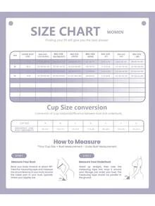 女士浅灰紫色性感薄款半罩杯蕾丝无钢圈文胸，舒适透气提拉支撑小胸文胸 - 淺灰紫 - 查看 8