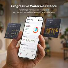 Water Rowing Machines For Home, Foldable Row Machine With 400LBS Weight Capacity, Dedicated Monitor And Comfortable Seat, Free MERACH App For Immersive Water Rower - R280 - Water Pro - View 8
