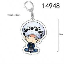 ONE PIECE 1 cái/4 cái Móc khóa acrylic hai mặt cao cấp hình , Roronoa, Zoro, Trafalgar, Law, mặt dây chuyền dễ thương, trong suốt, chống thấm nước, phụ kiện treo túi xách cho ba lô, chìa khóa, trang trí xe hơi, quà tặng cho người hâm mộ, đồ sưu tầm, phong cách Y2K, quà tặng ngày lễ - Nhiều màu - Xem 11