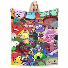 Warm Soft Blanket Travel Grogu W-Warss Baby Yodas Throw Blanket Flannel Bedspread For Bedroom Fashion Sofa Bed CoverWarm Soft Blanket Travel I Love My Friend Mr Tenna Throw Blanket  Game Flannel Bedspread For Sofa Bed CoverWarm Soft Blanket Travel Office Alastor Game VOX H- Throw Blanket Flannel Bedspread For Outdoor Print Sofa Bed CoverWarm Soft Blanket Travel Office BFDI Inanimate Insanity Anime Bedding Throws Flannel Bedspread For Bedroom Print Sofa Bed CoverWarm Soft Blanket Travel Office Cute Cartoon  Throw Blanket Animal Flannel Bedspread For Bedroom Sofa Bed Cover - White 3 - View 1