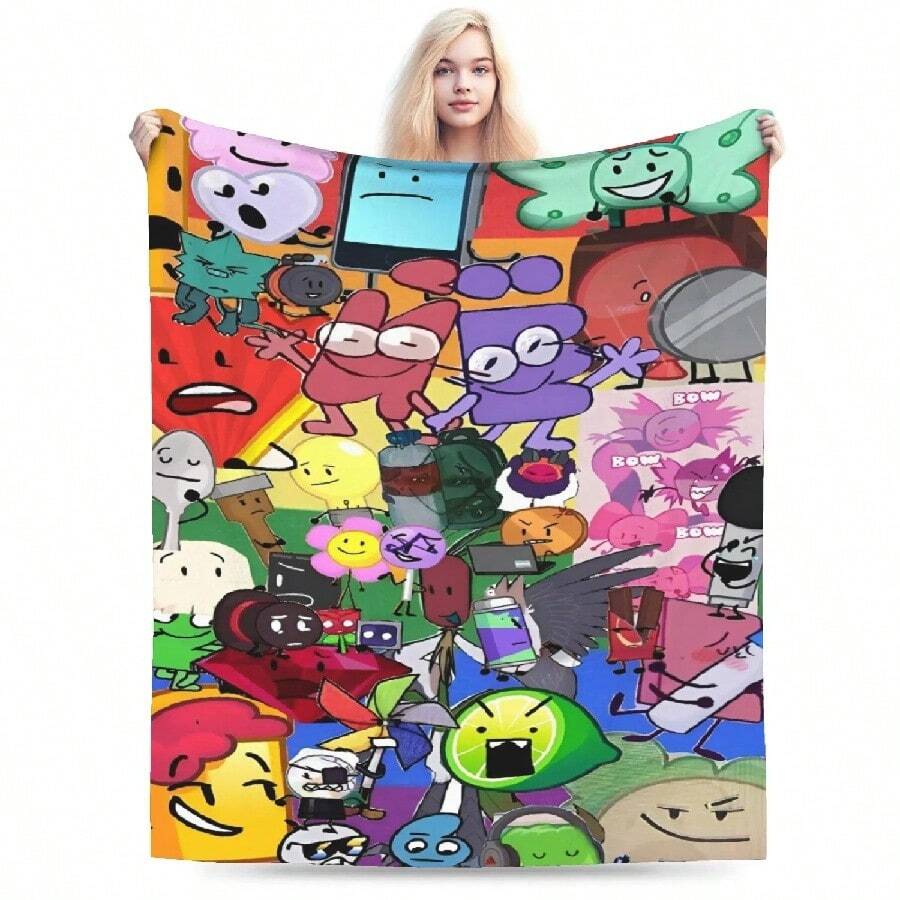 Warm Soft Blanket Travel Grogu W-Warss Baby Yodas Throw Blanket Flannel Bedspread For Bedroom Fashion Sofa Bed CoverWarm Soft Blanket Travel I Love My Friend Mr Tenna Throw Blanket Game Flannel Bedspread For Sofa Bed CoverWarm Soft Blanket Travel Office Alastor Game VOX H- Throw Blanket Flannel Bedspread For Outdoor Print Sofa Bed CoverWarm Soft Blanket Travel Office BFDI Inanimate Insanity Anime Bedding Throws Flannel Bedspread For Bedroom Print Sofa Bed CoverWarm Soft Blanket Travel Office Cute Cartoon Throw Blanket Animal Flannel Bedspread For Bedroom Sofa Bed Cover - White 3 - View 1