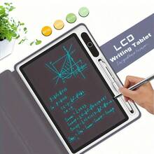 10.1 英寸液晶手写板（带保护套） - 非常适合记笔记、素描和数字艺术创作 - 适用于家庭、学校、办公室和其他环境，是一款很棒的记事本平板电脑。