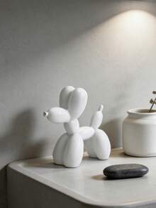 Tượng chó bằng bóng bay dễ thương, đồ trang trí bàn làm việc, tượng động vật nhỏ hiện đại thủ công, đồ trang trí nhà cửa. - Nhiều màu - Xem 4