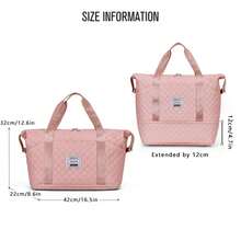 2026 New Travel Bag Set: Stylish, Large Capacity, Packs As You Like, Dry And Wet Separation, Sturdy And Durable, Perfect For Daily Commutes, Fitness, Travel, And Casual Outfits. A Must-Have! - Grey - View 6