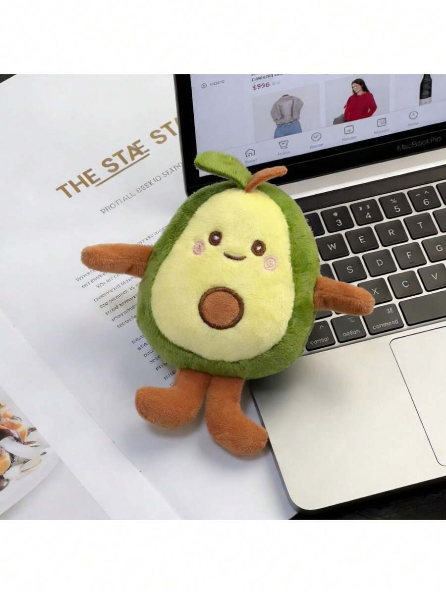 14cm Cute Avocado Plush Doll, Fruit Shaped Home Decor Plush Fruit Doll, Suitable As Gift For Friends, Valentine's Day, Party, Mother's Day