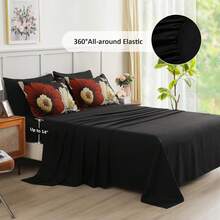 7 Pieces Gray Floral Comforter Set Queen Size King Size Bedding Set, Floral Comforter Flower Bedding Sets Lightweight Boho Bed Set With Sheet,Pillowcases&Shams For Wedding Items,Home Bed Room Decor,Easter Gifts,Mothers Day Gift,All Season - Gray-1164 - 查看 7