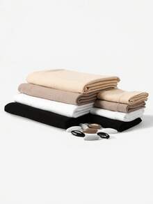 9件套女士新款大号头巾+渔夫帽+胸针，围巾，长围巾，单色，休闲，柔软，氛围礼物首选，情人节礼盒，轻柔佩戴，低调惊喜