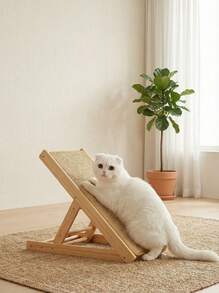 PETSIN 1 Sturdy Sisal Cat Scratching Board - Clutter-Free, Sofa- Design For Exercise And Rest - The Perfect Gift For Your Cat, Your Cat's Favorite Gift, And A Few Extra Preventative Sofas At Home - Multicolor - View 1